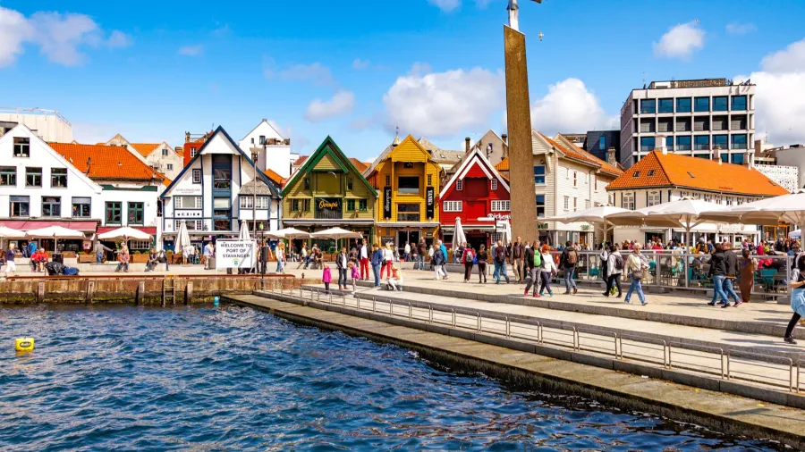 stavanger at summer time