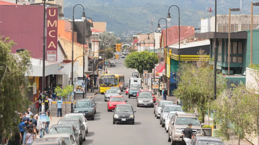 street in san jose downtown costa rica