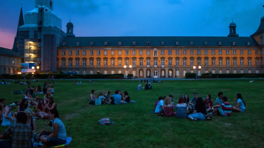 students of university in bonn