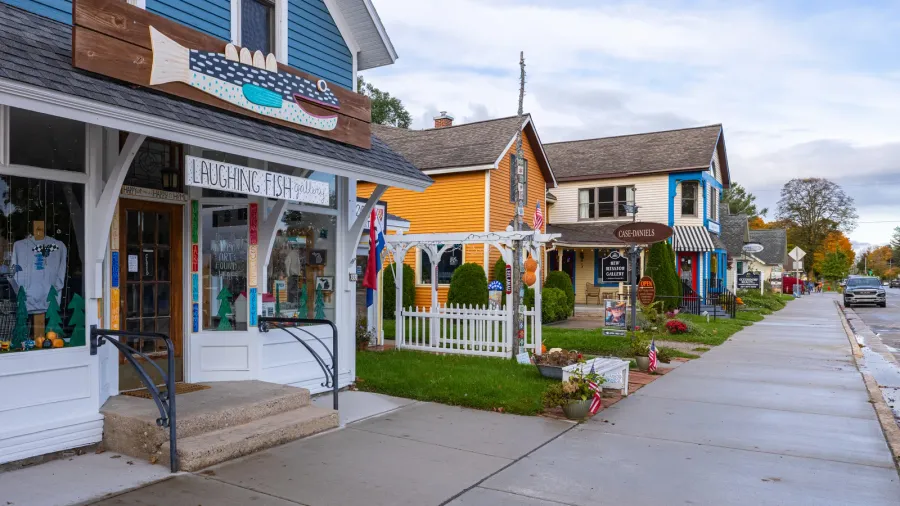 suttons bay michigan usa  october 22 2021 the business