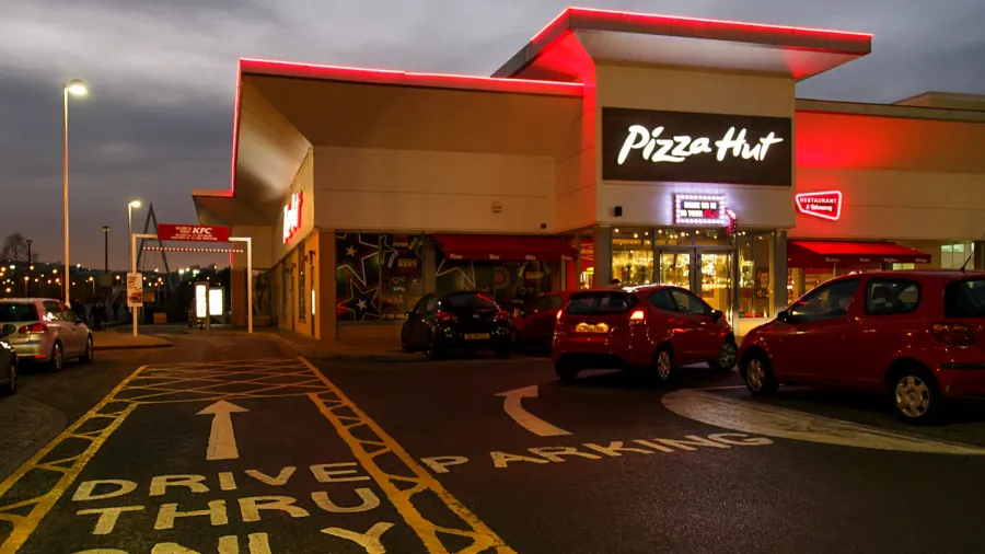 swansea uk december 27 2016 people walk past a night