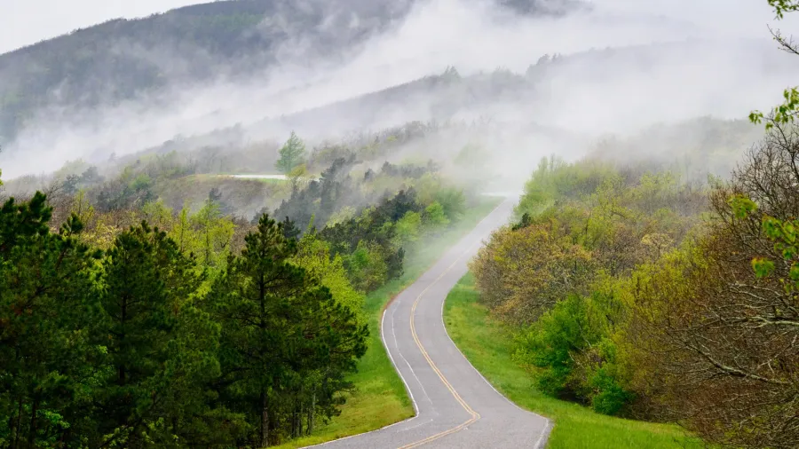 talimena scenic drive oklahoma