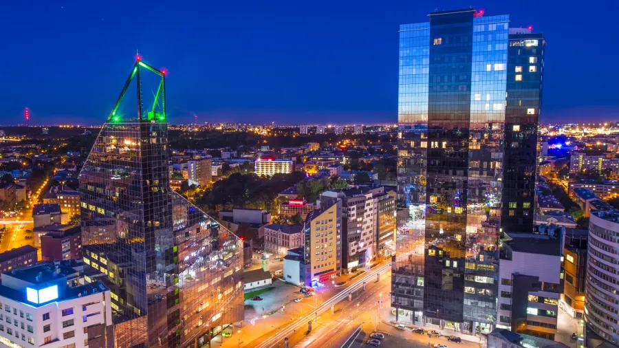 tallinn estonia business district
