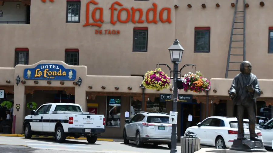 taos nm  jul 29 hotel la fonda de taos