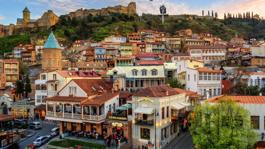 tbilisi old town capital city of georgia