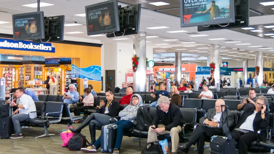 terminal of fort lauderdale airport florida usa