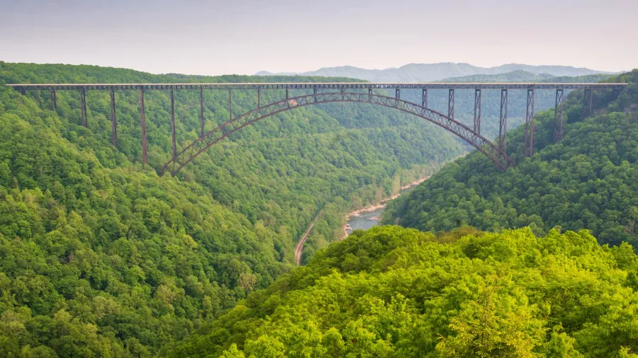 the bridge at new river gorge national park and preserve