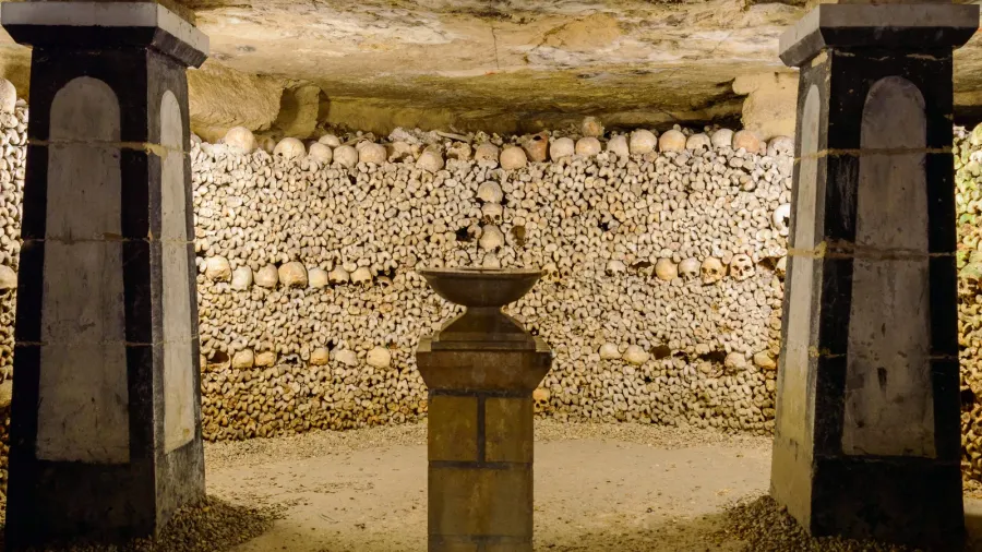 the catacombs of paris france they are underground ossuaries and