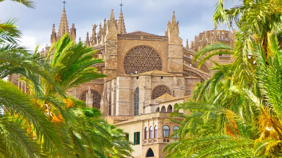 the cathedral of santa maria of palma de mallorca la