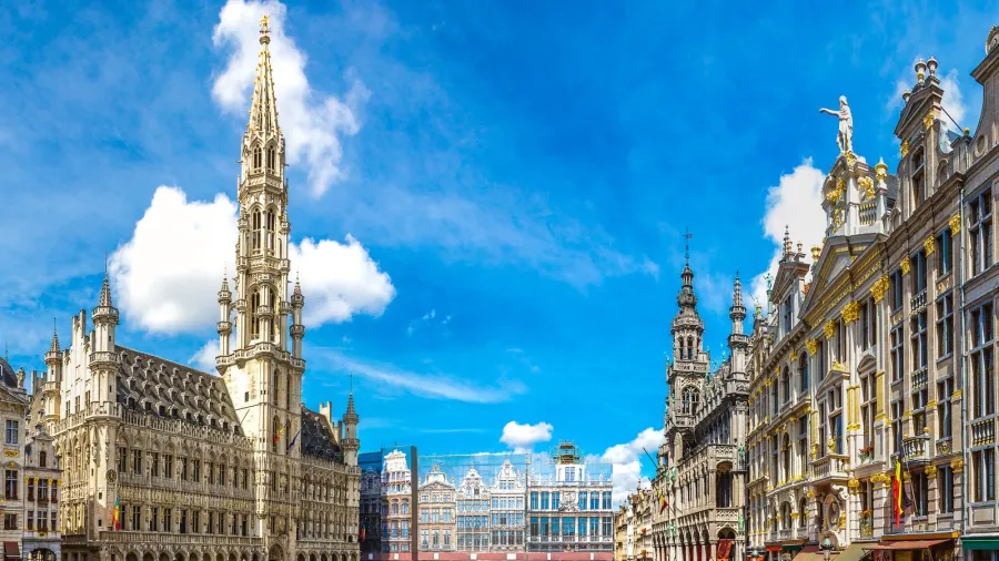 the grand place in brussels
