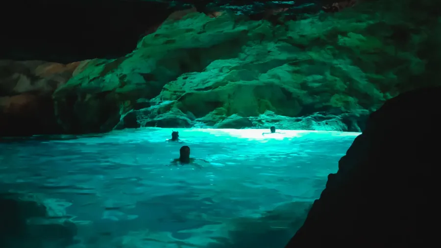the green cavo of marina di andrano in puglia