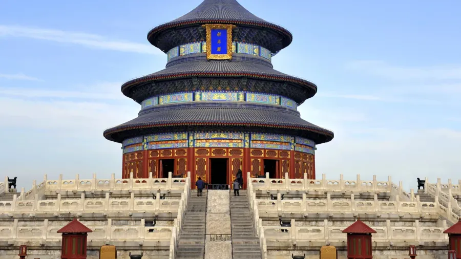 the imperial vault of heaven in the temple of heaven