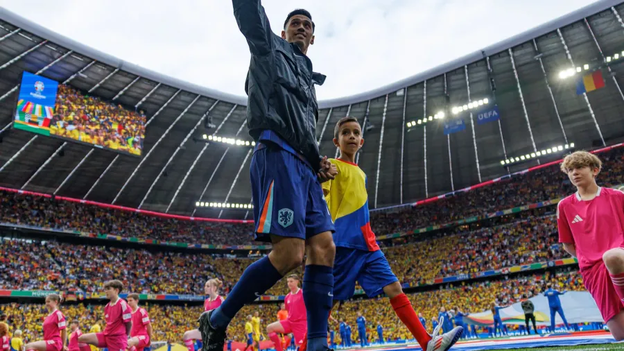 tijjani reijnders seen during uefa euro 2024 round of 16
