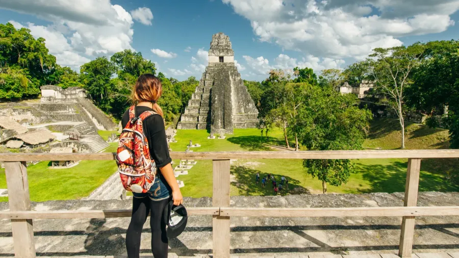 TIKAL, GUATEMALA AUGUST located in El Peten department,