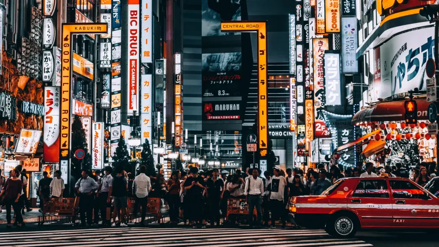 tokyo japan shinjuku  3 aug 2018  the beautiful