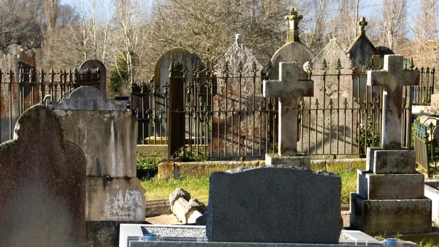 tombstones