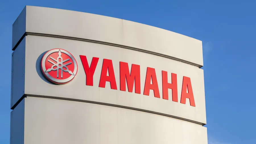 toronto canada  june 1 2018 close up of yamaha