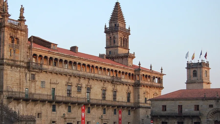 tower of la vela  santiago de compostela