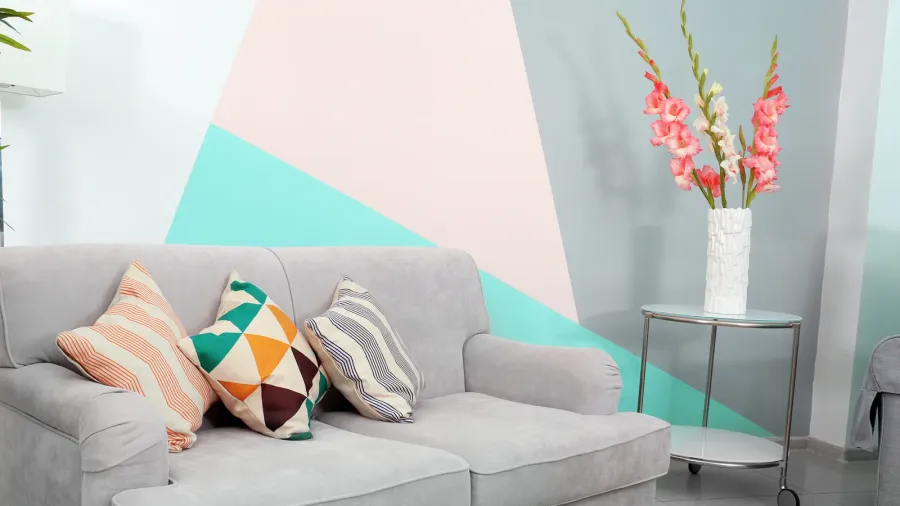 trendy comfortable room
