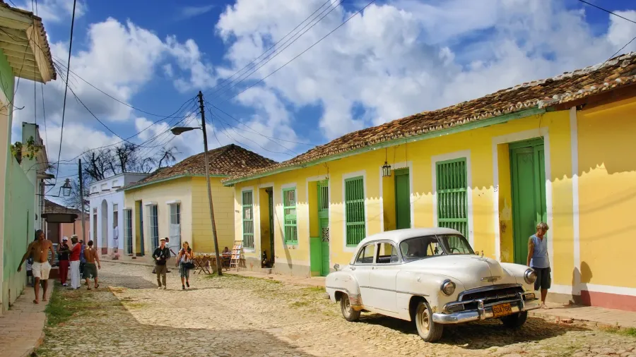 trinidad street cuba oct 2008