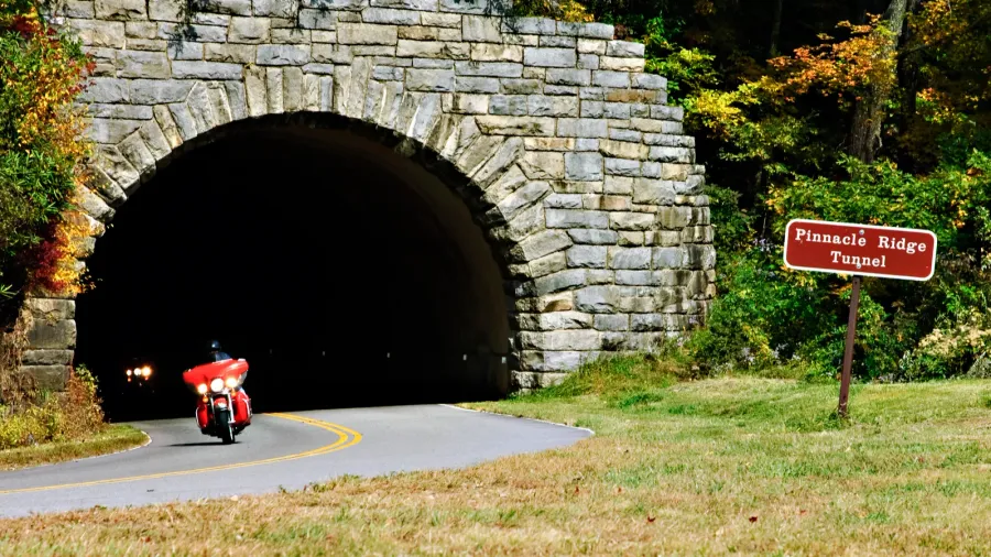 tunnel in the mountains