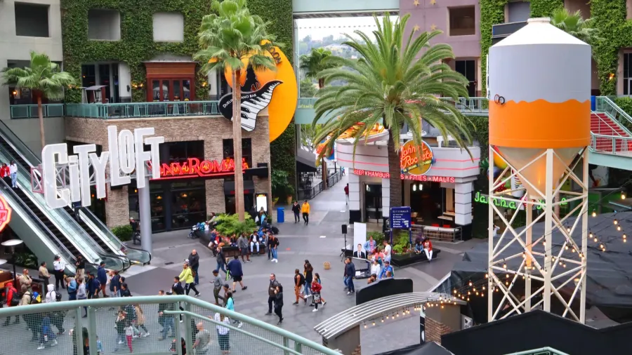 universal city los angeles california  may 8 2019 view