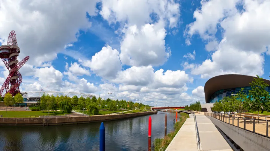 view of the elizabeth olympic park