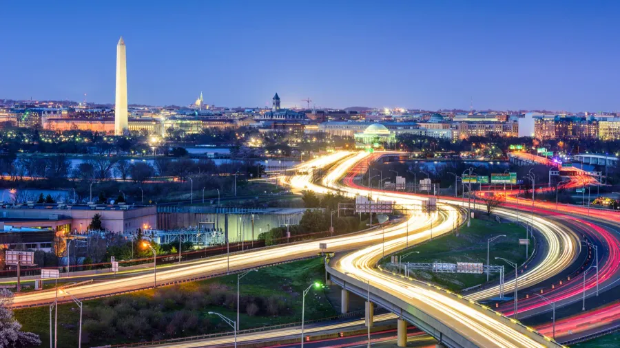 washington dc skyline