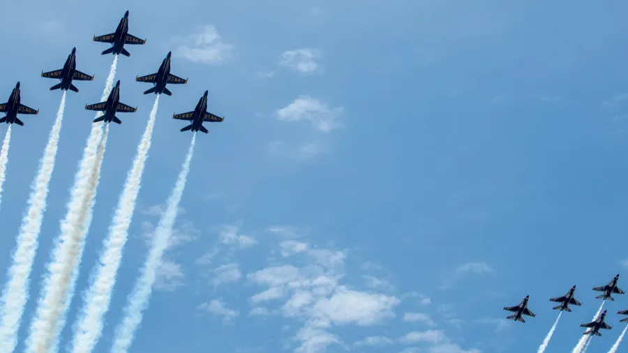 washington dc usa 2nd may 2020 us navy blue angels