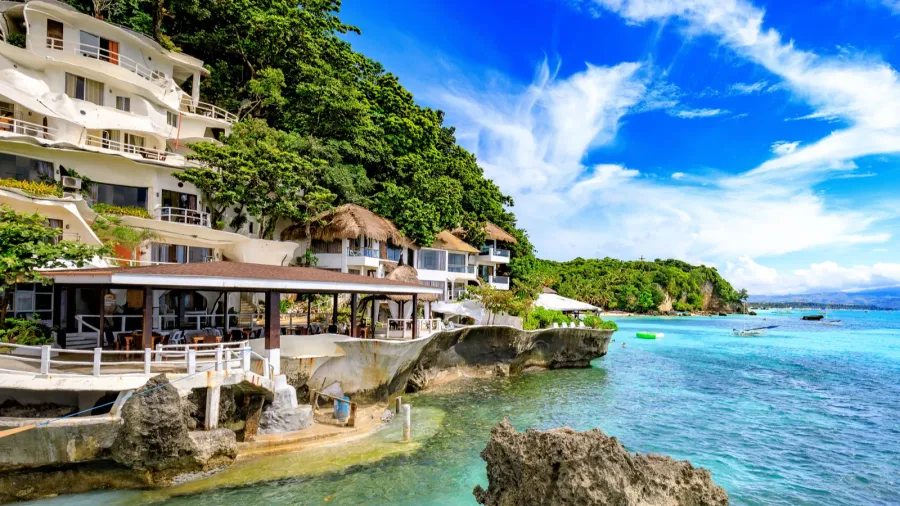 west cove resort in boracay island on nov 18 2017