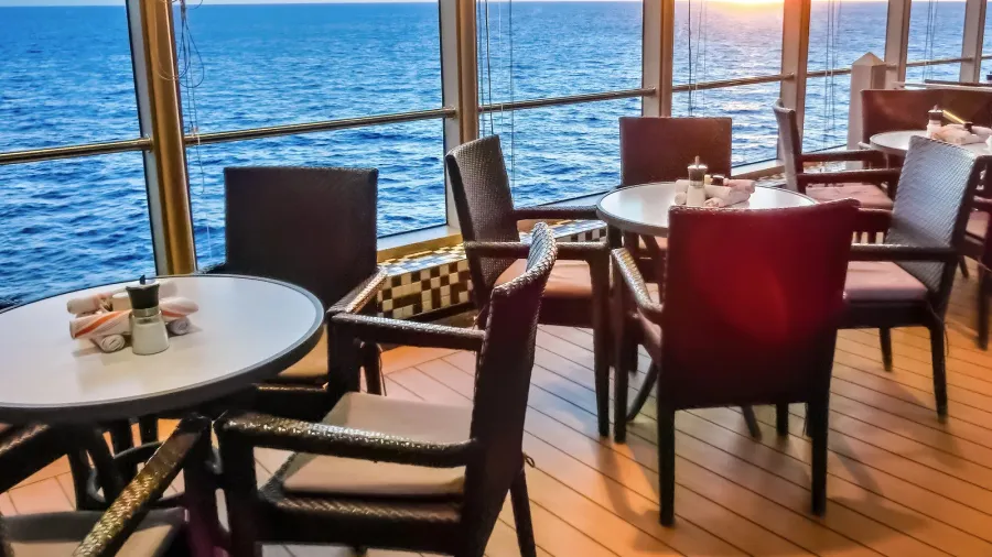 willemstad curacao netherlands  december 5 2019 dining room buffet