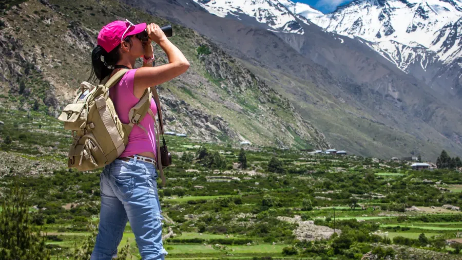 woman traveler