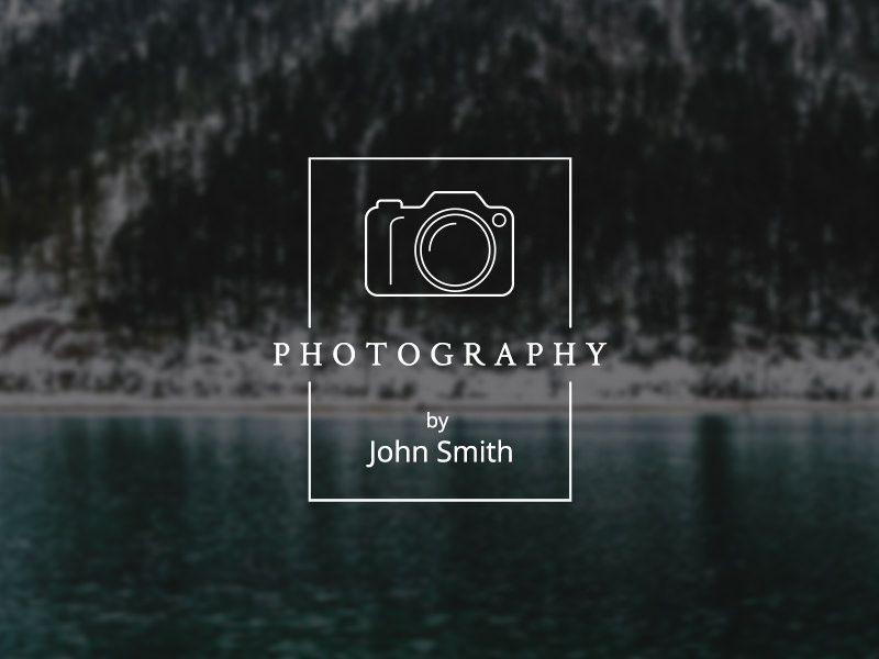 photography logo psd file