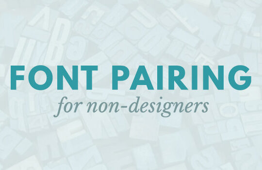 30 free font pairing suggestions for your website