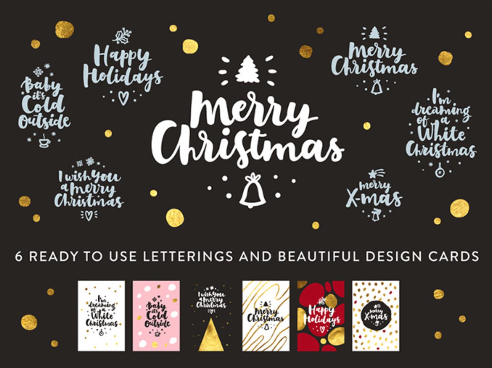 Christmas greeting vectors available for free.