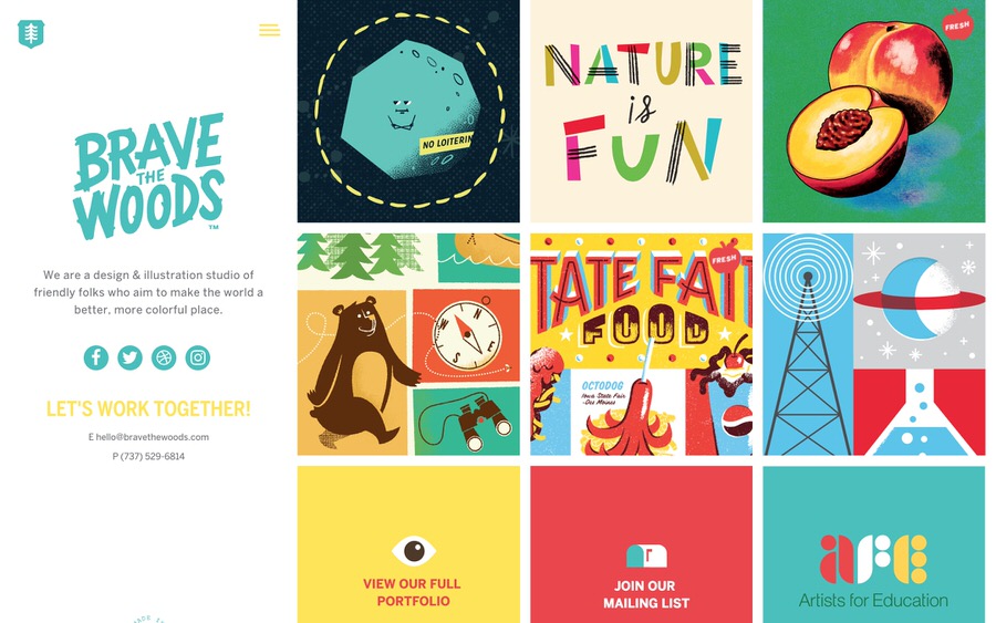 graphic design projects to build portfolio