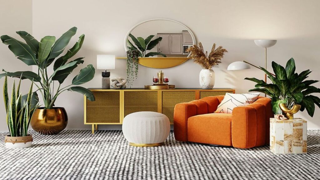 Incorporating Greenery To Refresh Your Living Room - Colormelon