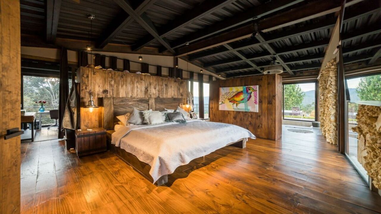 Rustic beds bring charm with weathered wood and cozy textures.
