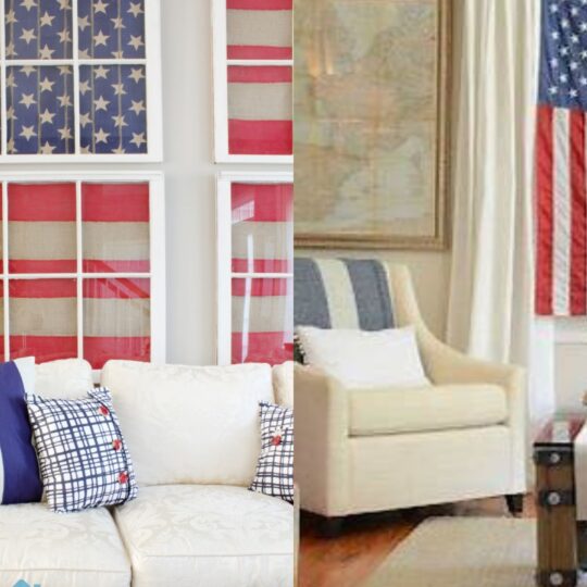 Patriotic Prints Wall Decor (For 4th July)