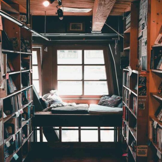 Cozy Reading Nook For Dad In Living Room