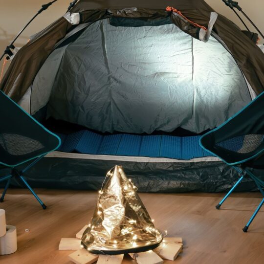 Indoor Camping: Summer Adventure in Your Living Room