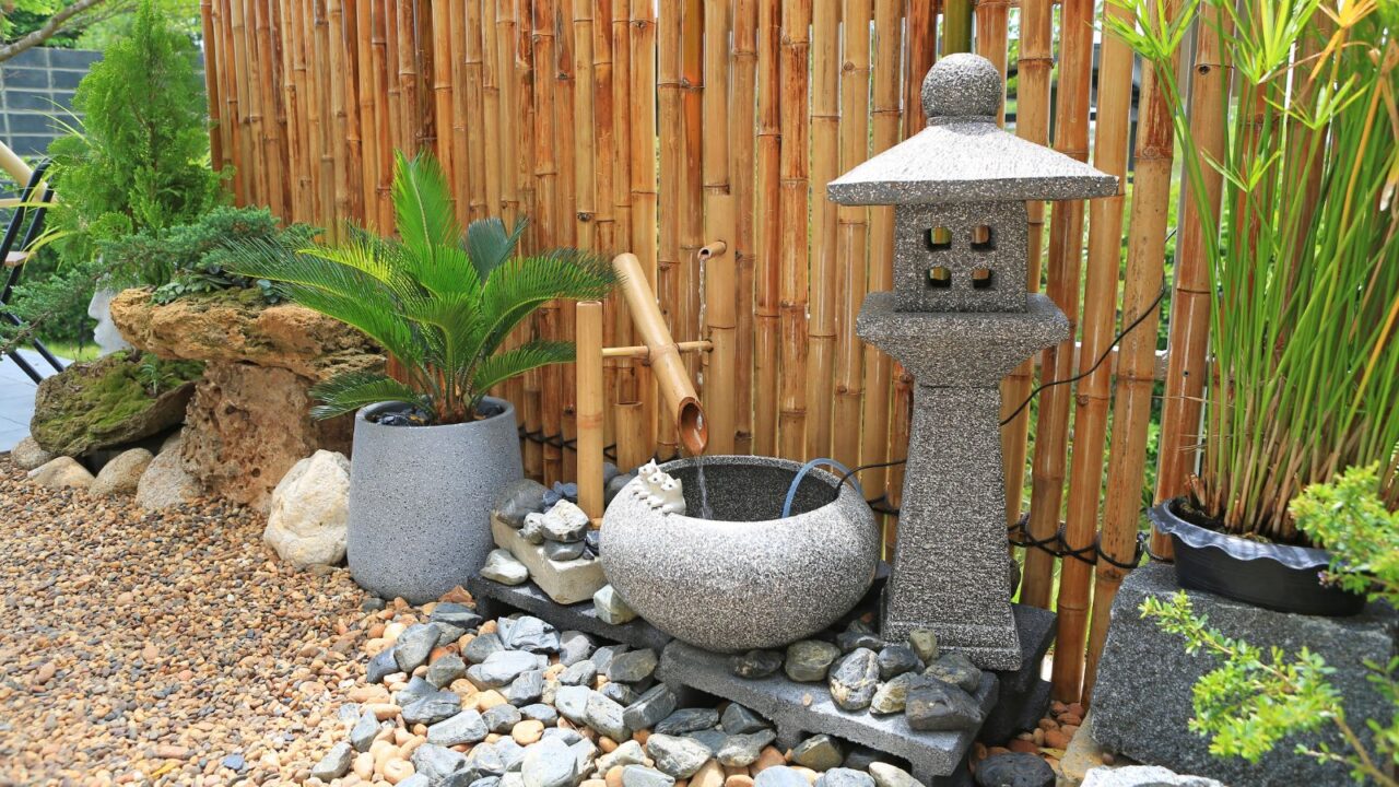 Traditional Japenese garden