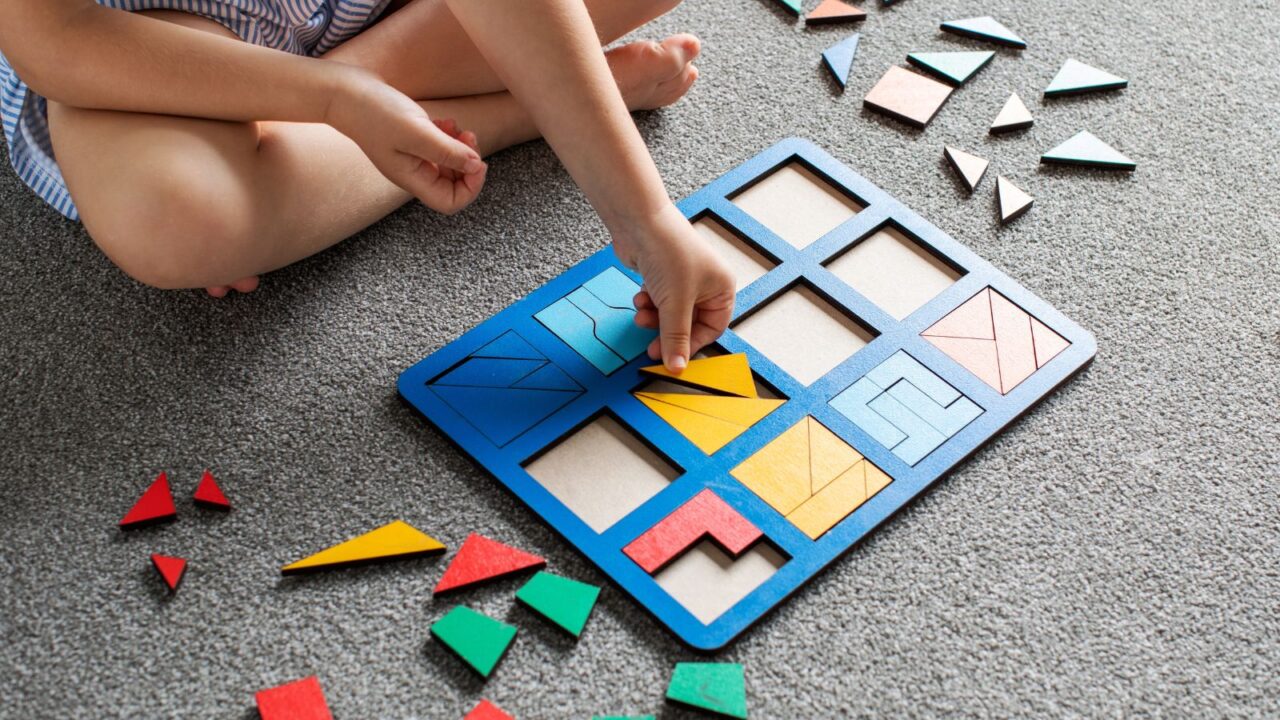 Olympic colored puzzle Games for Kids