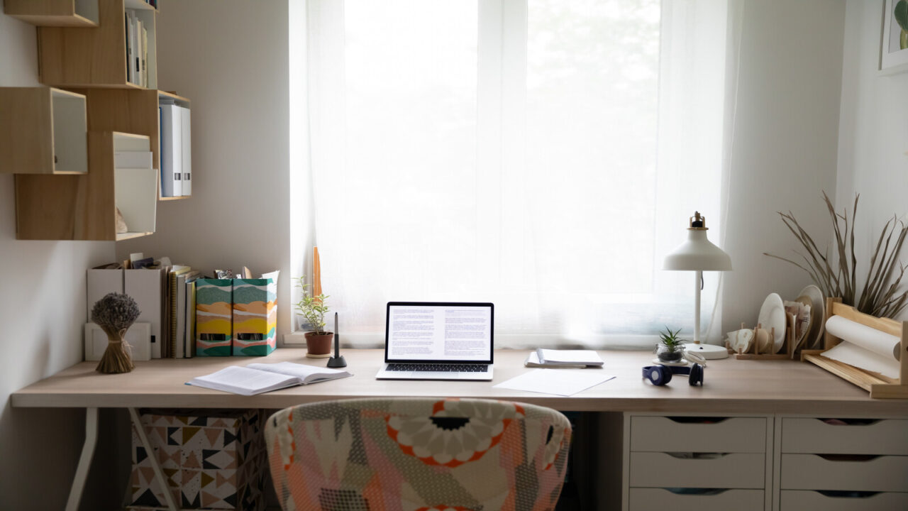 Office Space with Bright Natural Light