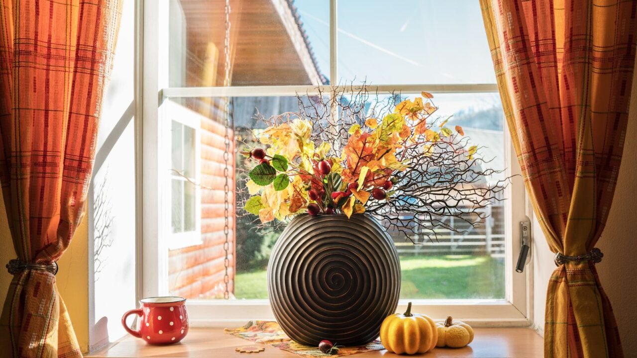 Fall decor focal point