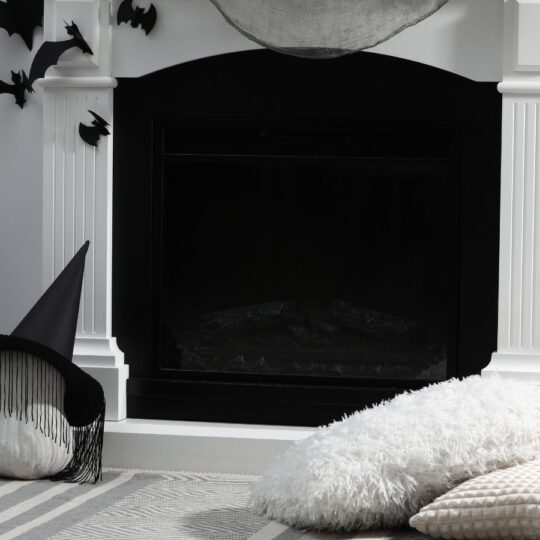 Monochrome Halloween Look for Your Home