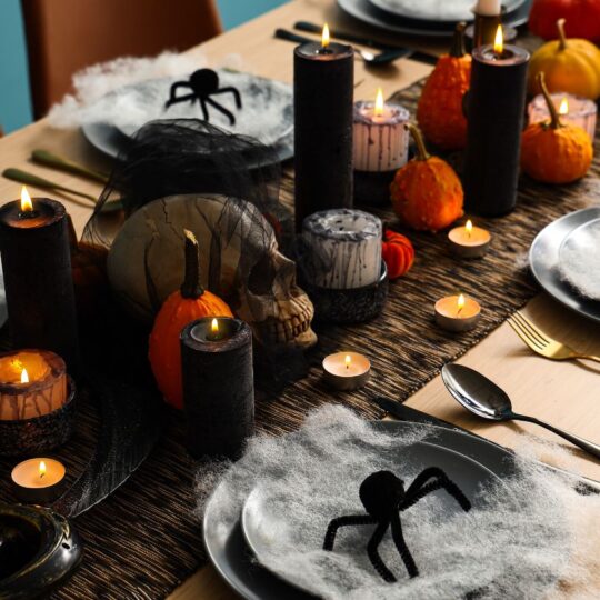 Chic Halloween Kitchen Decor for a Glam Look