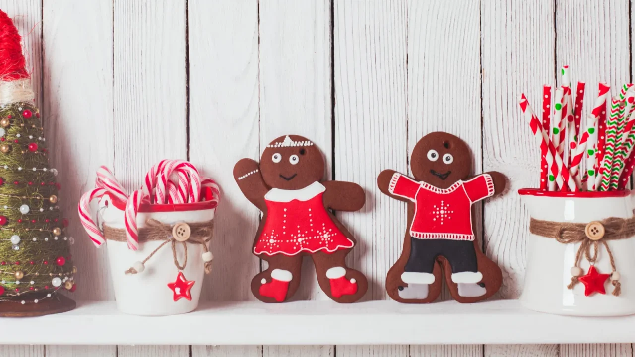 Christmas gingermen family