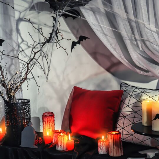 Clever Halloween Decor for Tiny Apartments