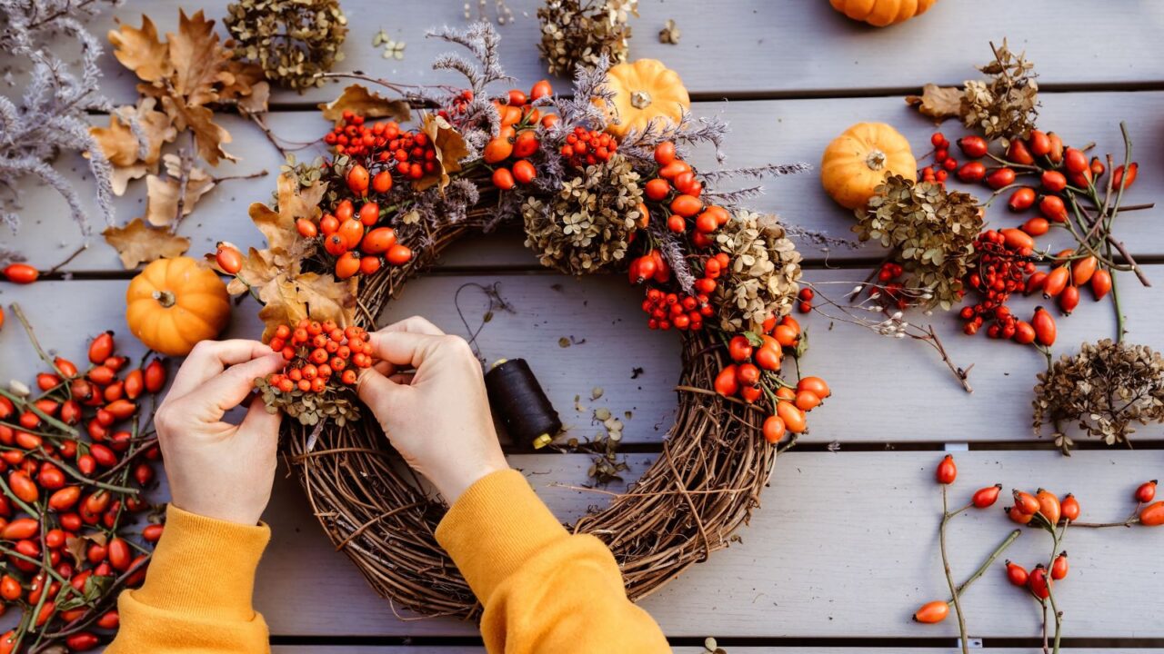 berry wreath